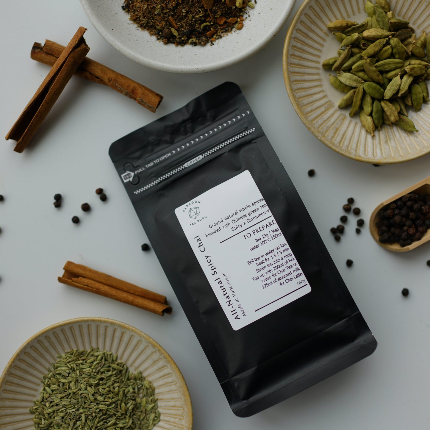 All-Natural Spicy Chai 140g