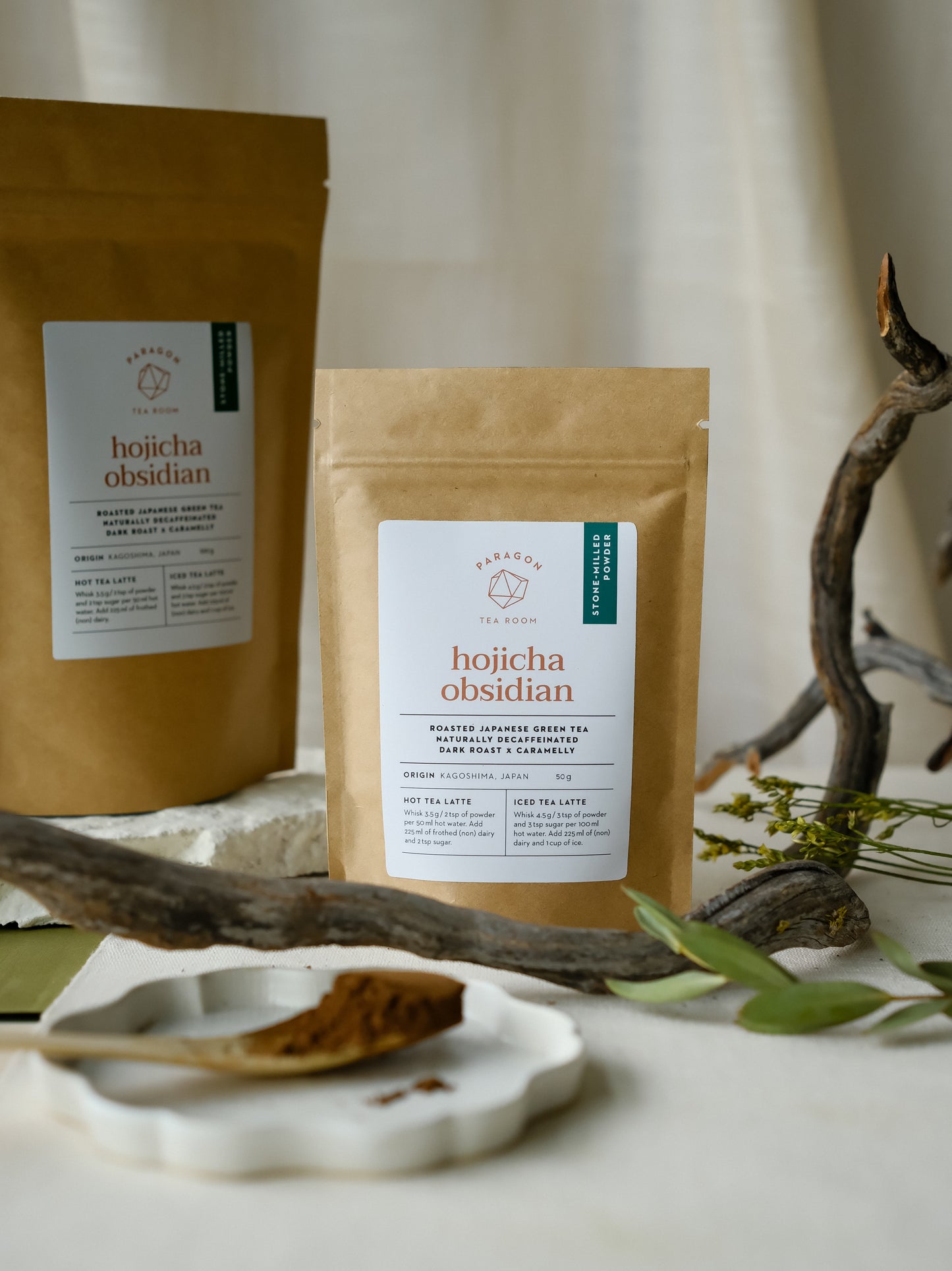 Hojicha Powder | Obsidian
