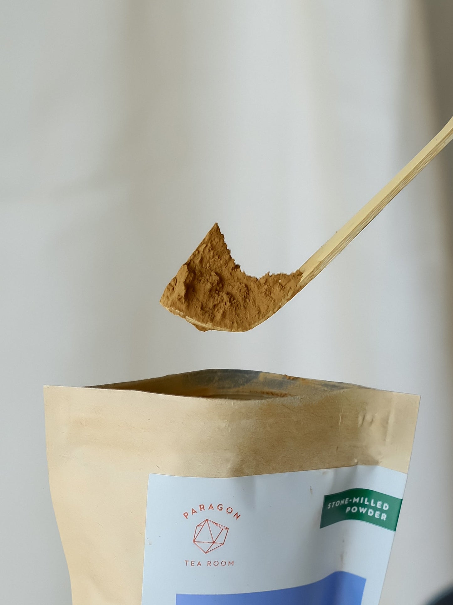 Bamboo Whisk + Scoop + Holder Set