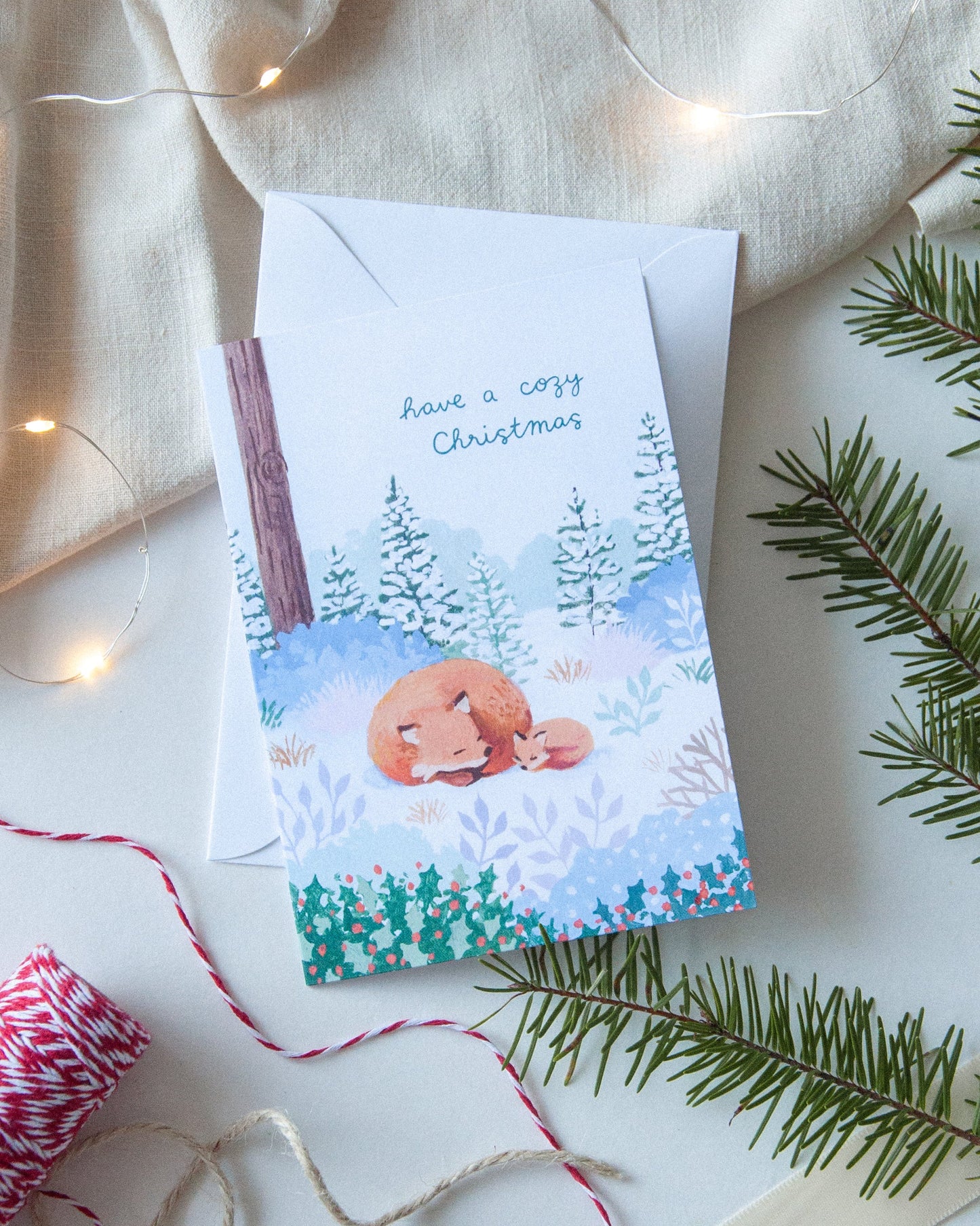 Cozy Christmas Card