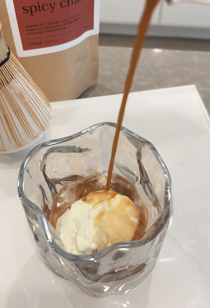 Spiced Chai Affogato