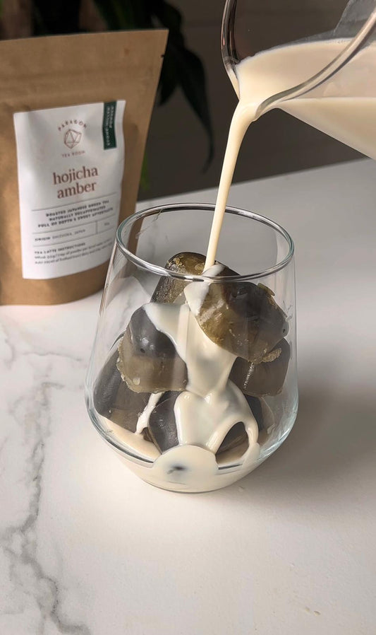 Refreshing Hojicha Ice Cubes