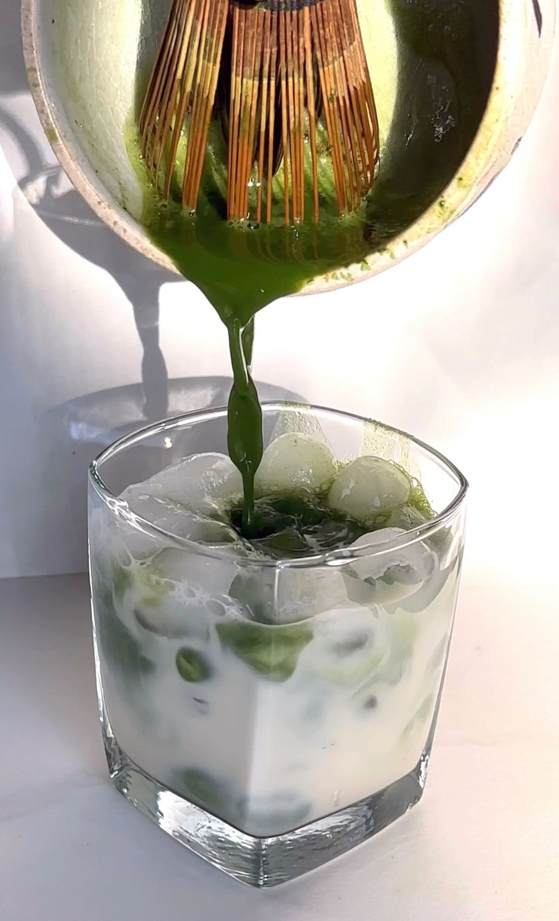 Iced Matcha Genmaicha Oat