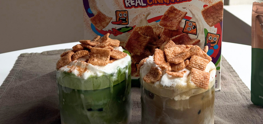 Cinnamon Toast Crunch Matcha/Hojicha Oat