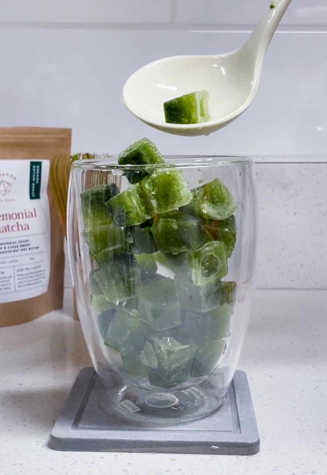 The Ultimate Matcha Hack | Matcha Ice Cubes