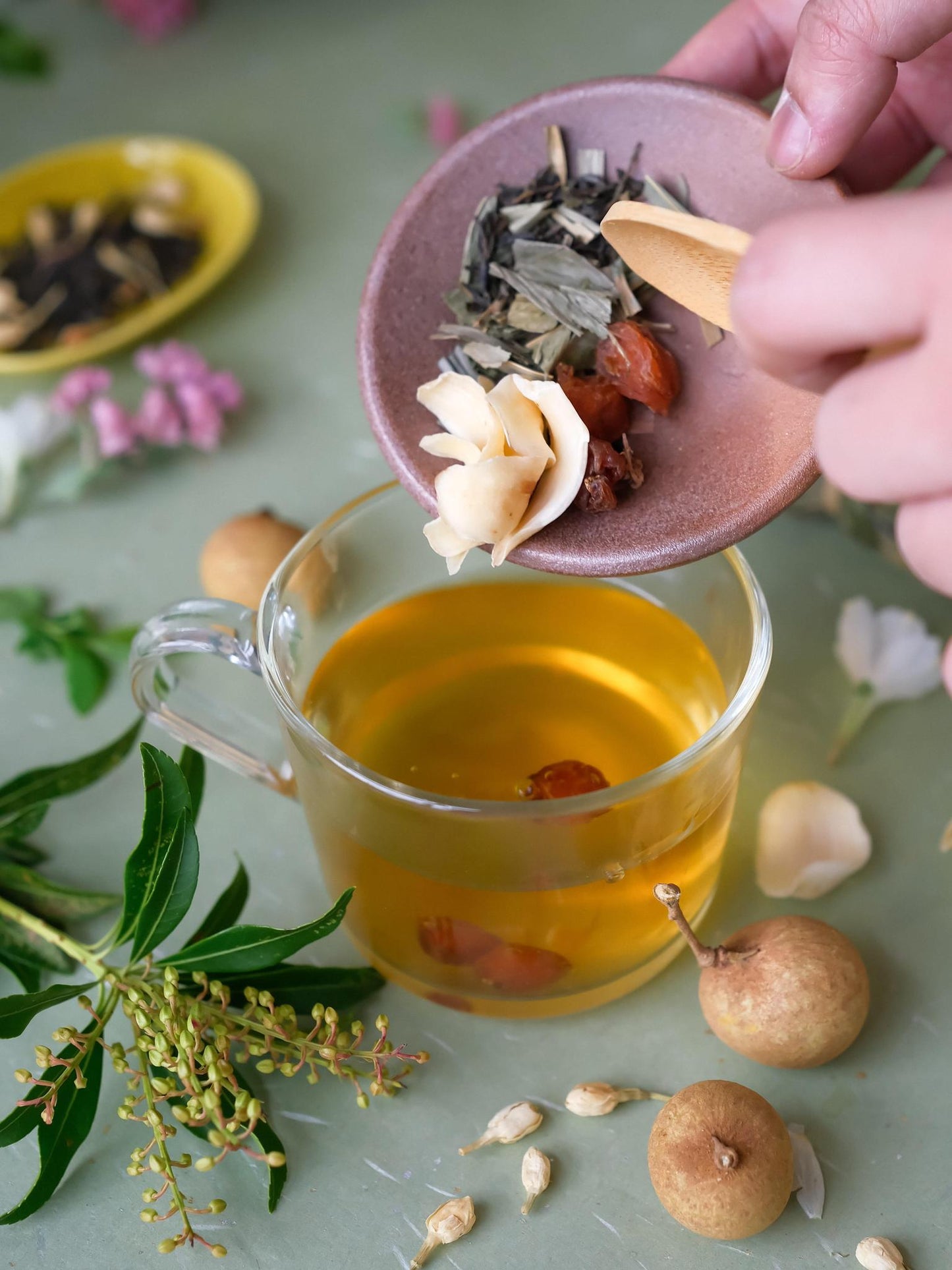 Bamboo Lily Longan Jasmine Tea