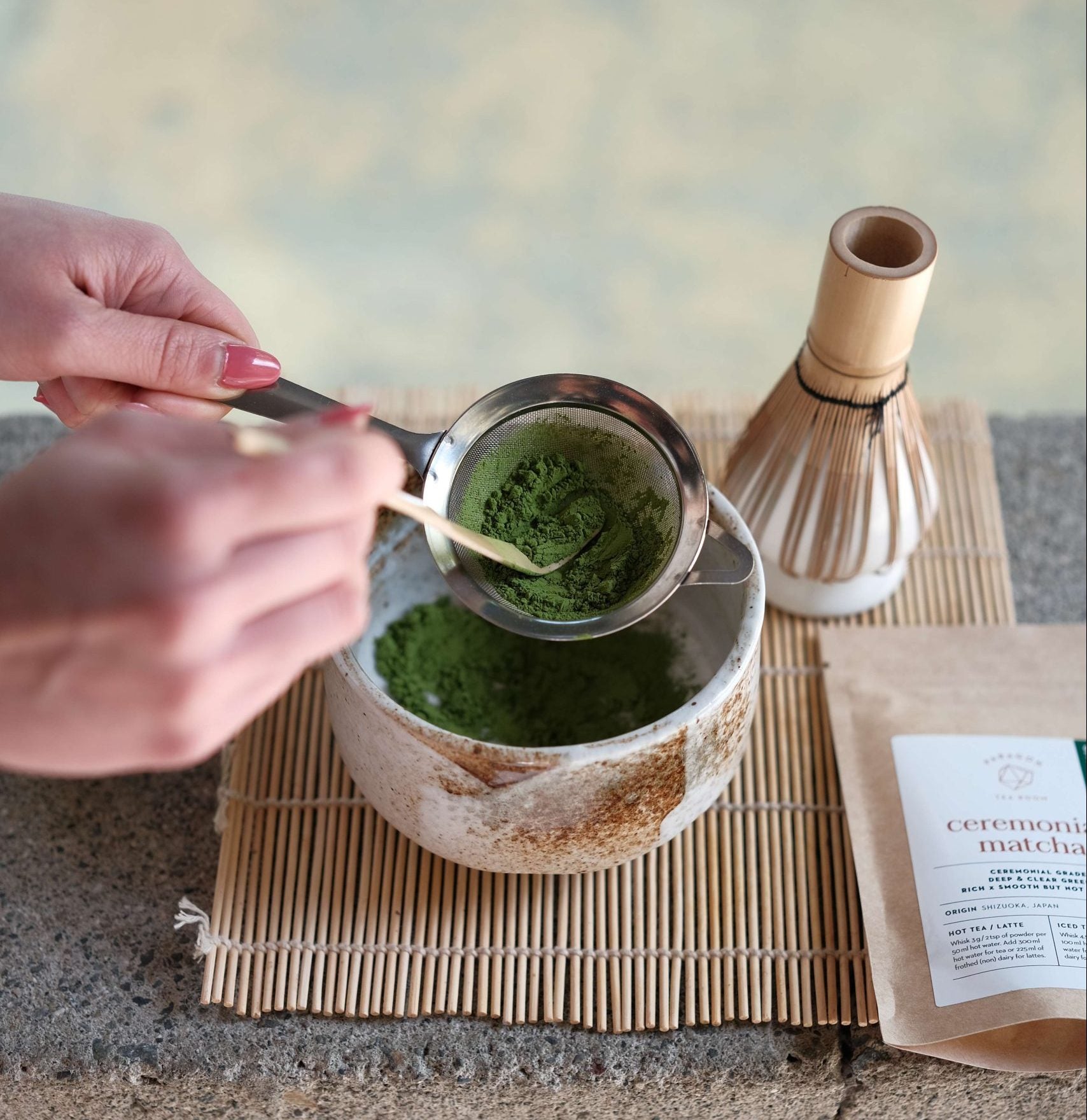Stainless Steel Matcha Sifter & Tea Strainer – Paragon Tea Room