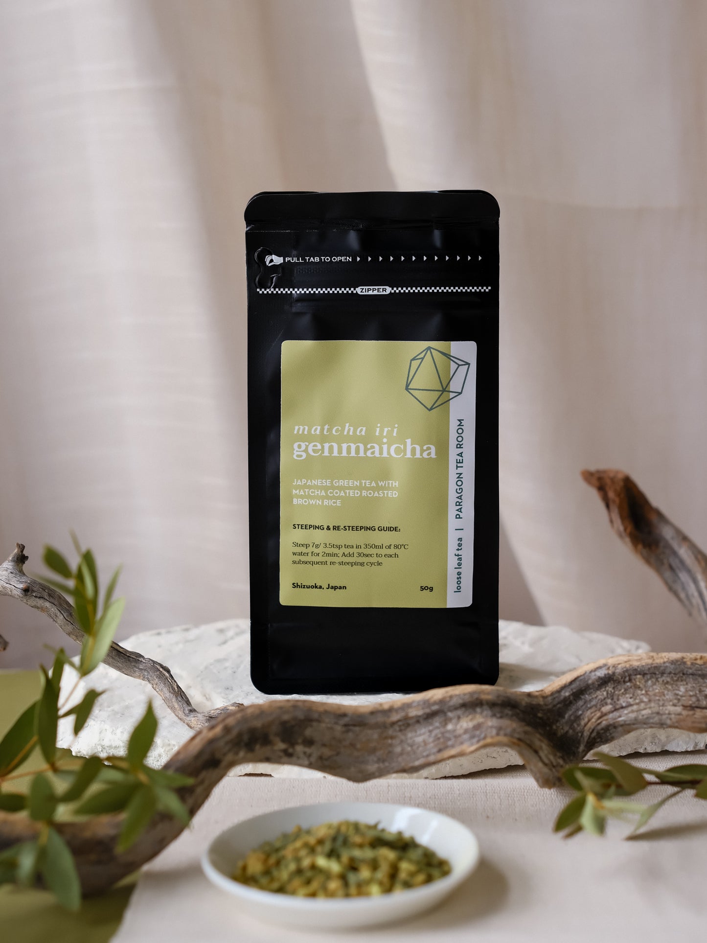 Genmaicha (Matcha Coated)