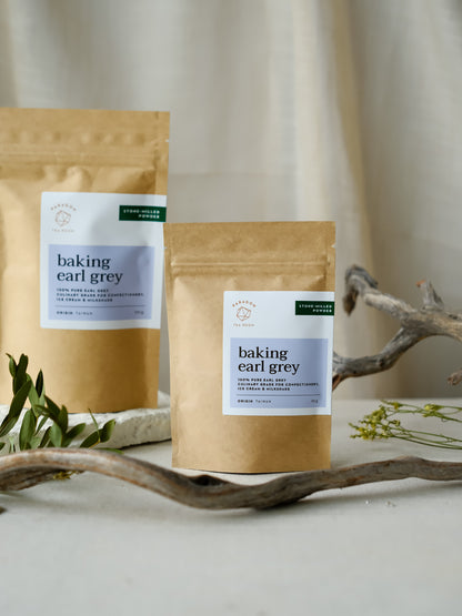 Baking Earl Grey Powder