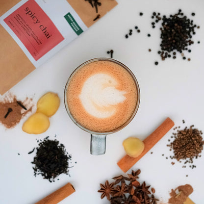 Natural Spicy Chai Powder 100g