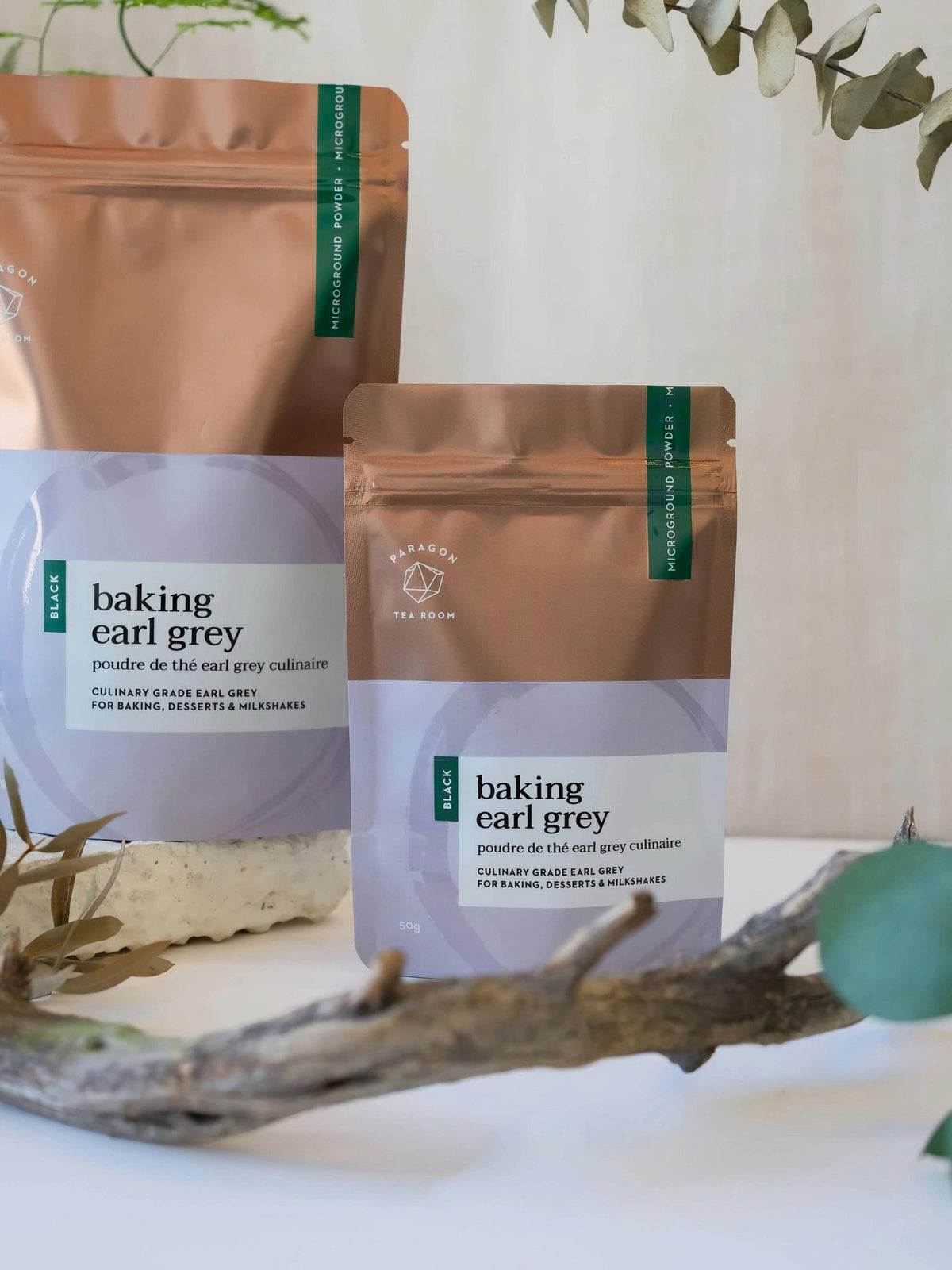 Baking Earl Grey Powder