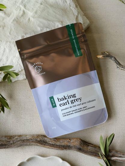 Baking Earl Grey Powder