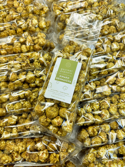 Kinako Genmaicha Gourmet Popcorn. Paragon Tea Room